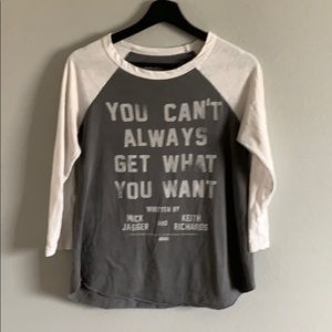 URBAN OUTFITTERS Rolling Stone Baseball T-Shirt